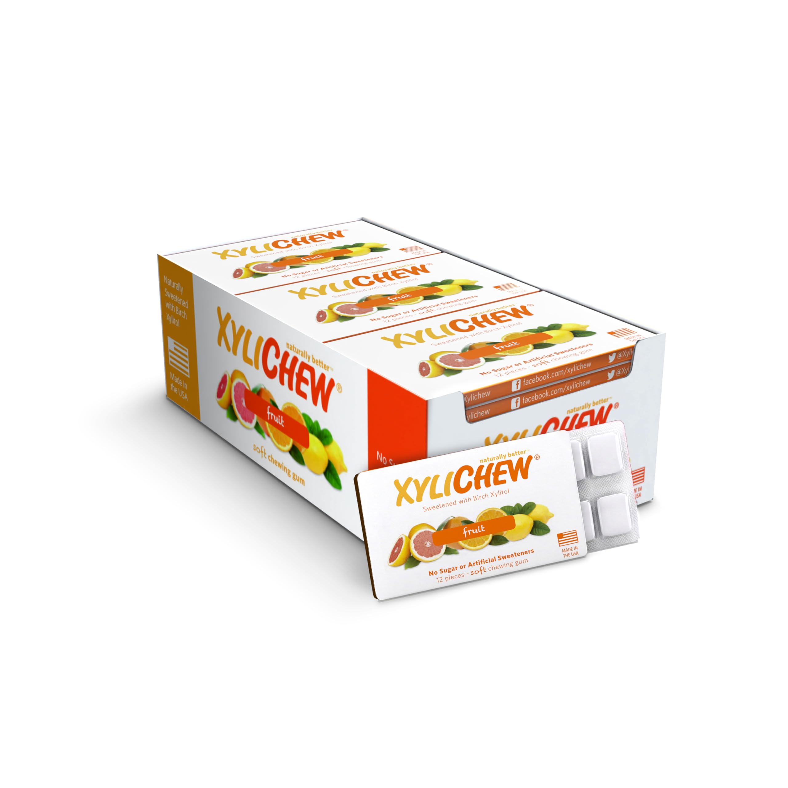 Amazon.com : Xylichew Xylitol Gum - Chewing Gum Sugar Free
